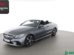 Grau Gebraucht 2021 Mercedes C180 AMG Cabrio | 35.880 € (Guter Preis)