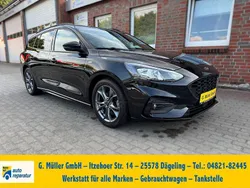 Schwarz Gebraucht 2019 Ford Focus ST-Line Kombi | 16.480 € (Etwas zu teuer)