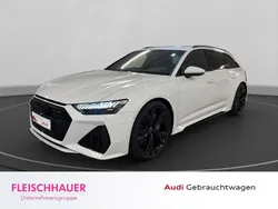 Weiss Gebraucht 2022 Audi RS6 Performance Kombi | 104.980 € (Etwas zu teuer)