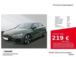 Distriktgrün metallic Gebraucht 2024 Audi A3 S-Line Limousine | 36.880 € (Teuer)