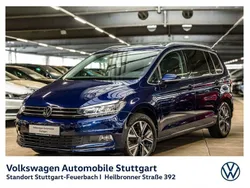 Atlantik blue metallic Gebraucht 2022 VW Touran Highline Van / Kleinbus | 33.930 € (Etwas zu teuer)