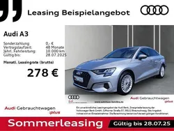 Florettsilber metallic Gebraucht 2024 Audi A3 Advanced Plus Limousine | 29.116 € (Guter Preis)