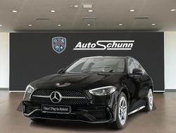 Schwarz Gebraucht 2025 Mercedes C300e AMG line Limousine | 62.303 €