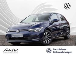 Blau (atlantic blue metallic) Gebraucht 2022 VW Golf VIII Active Limousine | 22.480 € (Guter Preis)