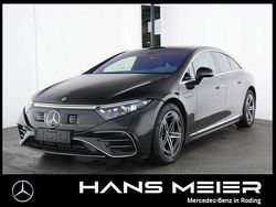 Lack obsidianschwarz Gebraucht 2023 Mercedes EQS580 AMG Limousine | 74.440 € (Etwas zu teuer)