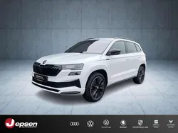 Weiß Gebraucht 2025 Skoda Karoq SportLine SUV | 33.970 € (Fairer Preis)
