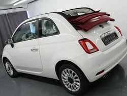 Gelato weiß Gebraucht 2020 Fiat 500C Lounge Cabrio | 15.449 € (Etwas zu teuer)