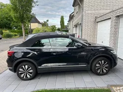Schwarz Gebraucht 2024 VW T-Roc Cabriolet Goal Cabrio | 29.000 € (Guter Preis)