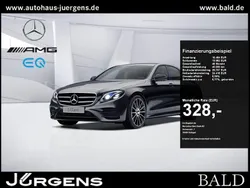 Metalliclack obsidianschwarz Gebraucht 2020 Mercedes E200 AMG Limousine | 34.880 € (Etwas zu teuer)