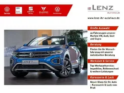 Ravennablau Gebraucht 2023 VW T-Roc Cabriolet Move Cabrio | 30.890 € (Fairer Preis)