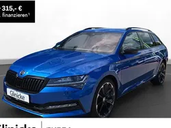 Blau Gebraucht 2022 Skoda Superb SportLine Kombi | 32.790 € (Fairer Preis)