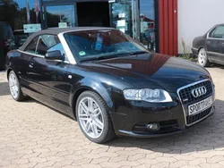 Schwarz Gebraucht 2009 Audi A4 Cabriolet S-Line Cabrio | 14.900 €