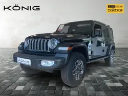 Schwarz Gebraucht 2025 Jeep Wrangler Sahara SUV | 60.079 € (Guter Preis)