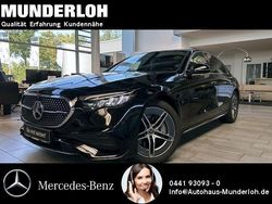 Metalliclack obsidianschwarz Gebraucht 2024 Mercedes E200 AMG line Limousine | 48.900 € (Guter Preis)
