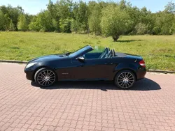 Schwarz Gebraucht 2005 Mercedes SLK200 Cabrio | 12.500 € (Etwas zu teuer)