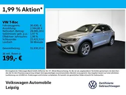 Silber Gebraucht 2025 VW T-Roc R-line SUV | 30.430 € (Guter Preis)
