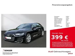 Mythosschwarz metallic Gebraucht 2023 Audi A6 S-Line Kombi | 41.880 € (Fairer Preis)