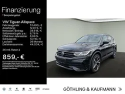 Schwarz Gebraucht 2025 VW Tiguan Allspace R-line SUV | 51.490 € (Teuer)