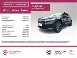 Schwarz Gebraucht 2024 Skoda Enyaq iV Loft SUV | 47.990 € (Fairer Preis)