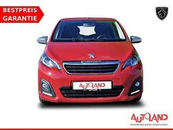 Rot (metallic) Gebraucht 2017 Peugeot 108 Style Kleinwagen | 9.900 € (Etwas zu teuer)