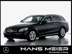 Obsidianschwarz Gebraucht 2019 Mercedes C200 Advanced Kombi | 15.555 € (Teuer)