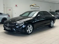 Schwarz Gebraucht 2021 Mercedes E400 AMG Limousine | 42.890 € (Fairer Preis)