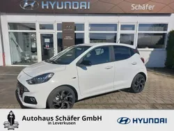 Atlas white / sol Neu 2025 Hyundai i10 N Line Kleinwagen | 17.998 € (Guter Preis)