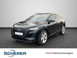 Mythosschwarz metallic (metallic) Gebraucht 2022 Audi Q4 e-tron Advanced SUV | 31.400 € (Fairer Preis)