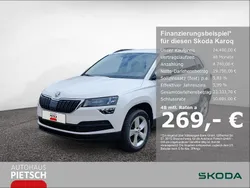 Weiss Gebraucht 2019 Skoda Karoq Ambition SUV | 24.490 € (Fairer Preis)