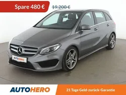 Grau Gebraucht 2016 Mercedes B220 AMG line Van / Kleinbus | 18.720 € (Fairer Preis)