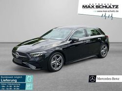 Schwarz Gebraucht 2024 Mercedes A200 AMG Limousine | 31.900 € (Fairer Preis)