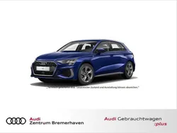 Blau Gebraucht 2020 Audi A3 Sportback S-Line Limousine | 22.981 € (Fairer Preis)