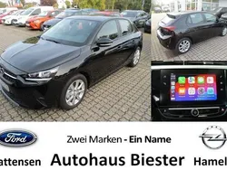 Diamant schwarz/karbon schwarz Gebraucht 2023 Opel Corsa Edition Limousine | 16.950 € (Guter Preis)