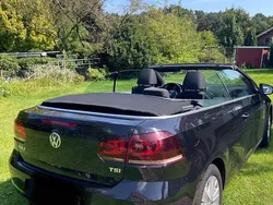 Schwarz Gebraucht 2014 VW Golf Cabriolet Life Cabrio | 9.150 € (Fairer Preis)