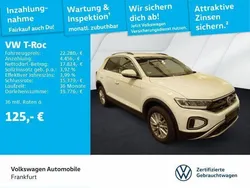 Pure white Gebraucht 2024 VW T-Roc Life SUV | 22.280 € (Guter Preis)
