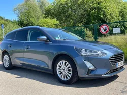 Blau Gebraucht 2020 Ford Focus Titanium Kombi | 17.900 € (Teuer)