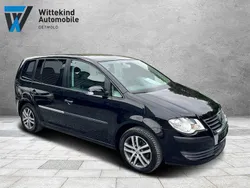 Schwarz Gebraucht 2008 VW Touran Conceptline Van / Kleinbus | 4.699 € (Fairer Preis)