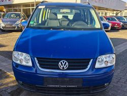 Indienblau Gebraucht 2005 VW Touran Trendline Van / Kleinbus | 750 € (Fairer Preis)