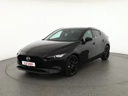 Jet black metallic (metallic) Gebraucht 2024 Mazda 3 Homura-Line Limousine | 27.490 € (Fairer Preis)