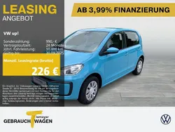 Blau Gebraucht 2021 VW up! move up! Kleinwagen | 11.940 € (Fairer Preis)