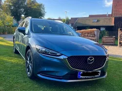 Blau Gebraucht 2022 Mazda 6 Prime-Line Kombi | 22.999 € (Superpreis)