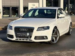 Ibisweiss Gebraucht 2008 Audi A4 S-Line Limousine | 10.990 € (Teuer)