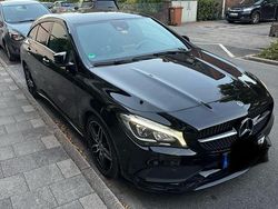 Schwarz Gebraucht 2018 Mercedes CLA220 AMG line Limousine | 18.500 € (Guter Preis)