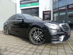 Obsidianschwarz (metallic) Gebraucht 2018 Mercedes S560 AMG Limousine | 48.800 € (Superpreis)