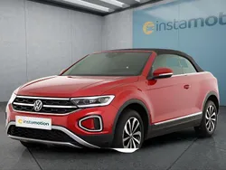 Rot Gebraucht 2024 VW T-Roc Cabriolet Cabrio | 26.599 € (Superpreis)