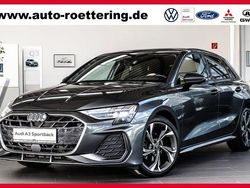 Grau Gebraucht 2024 Audi A3 Sportback S-Line Limousine | 34.900 € (Fairer Preis)