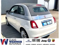 Gelato weiß lunar grau Gebraucht 2021 Fiat 500C Dolcevita Cabrio | 13.770 € (Fairer Preis)