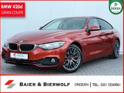 Sunset orange metallic Gebraucht 2017 BMW 420 Gran Coupé Sport Line Coupé | 27.990 € (Etwas zu teuer)