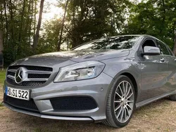 Grau Gebraucht 2015 Mercedes A180 AMG line Limousine | 10.500 € (Fairer Preis)