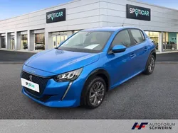 Blau Gebraucht 2021 Peugeot e-208 Active Kleinwagen | 15.444 € (Fairer Preis)